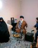 عکس/ رهبر معظم انقلاب در منزل سردار همدانی